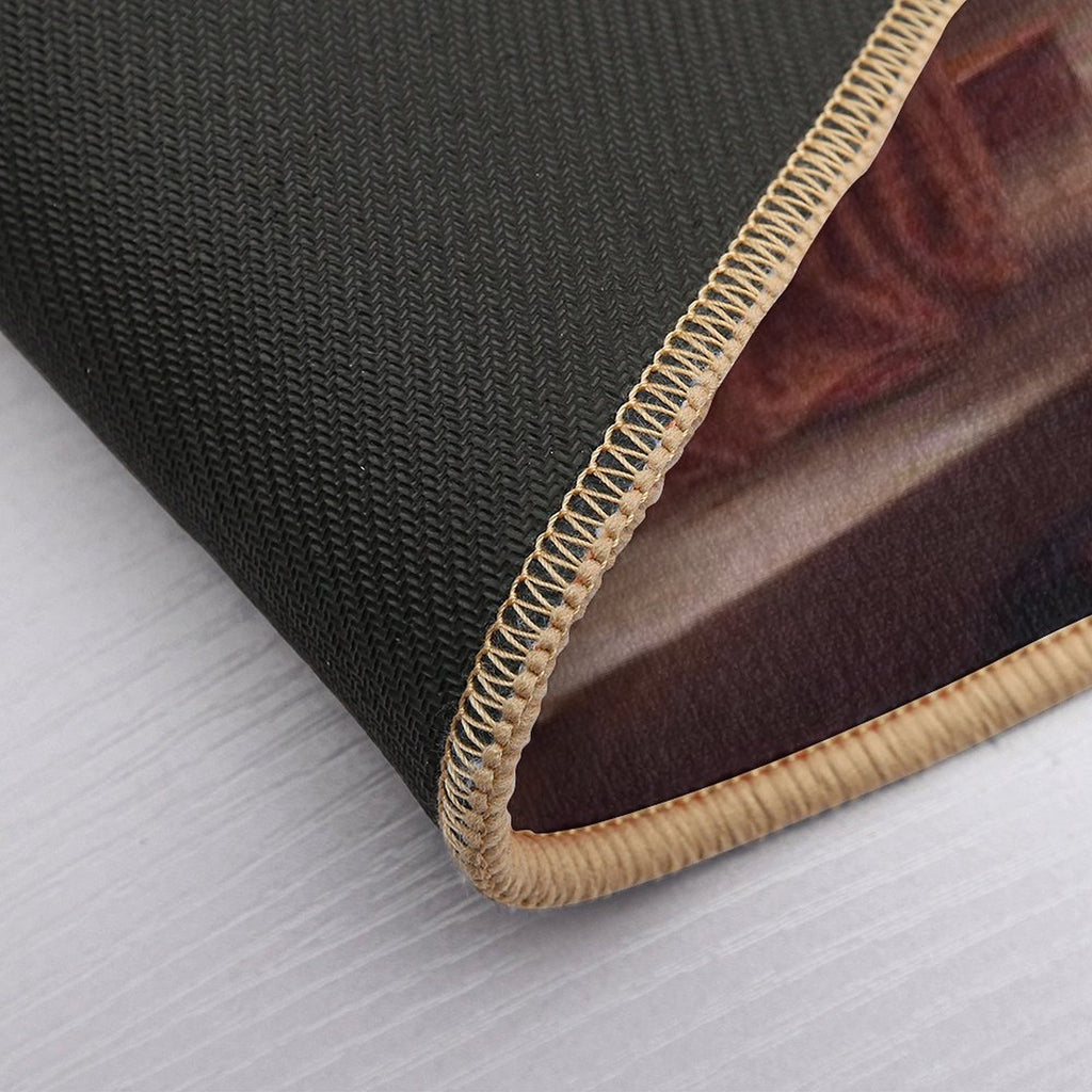 Accolade by Edmund Blair Leighton Medieval Knight Sword And Lady  Multi-Purpose Bath Mat