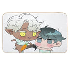 Chibi Dear Door 9  Stain-Proof Bath Mat