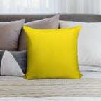 VERY VIVID YELLOW - THE VERY VIVID RANGE- 100 SHADES OF YELLOW ON OZCUSHIONS Soft Style Accent Throw Pillow
