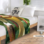 Chicken Joe Plush Throw Blanket