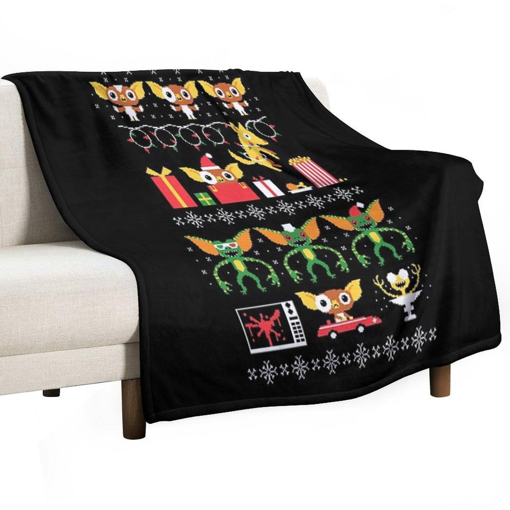 No Cookies After Midnight Machine-washable Throw Blanket