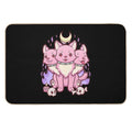 Kawaii Pastel Goth Cute Creepy Occult Cerberus  Multi-Purpose Bath Mat