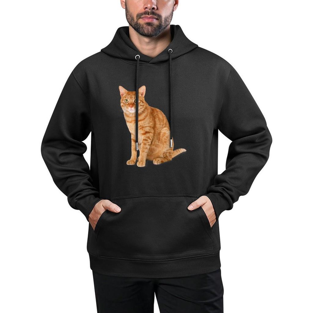 Orange Tabby Cat Easy Care Hoodie