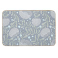 Interweaving of Flowers And Stems  Multi-Purpose Bath Mat