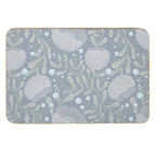 Interweaving of Flowers And Stems  Multi-Purpose Bath Mat