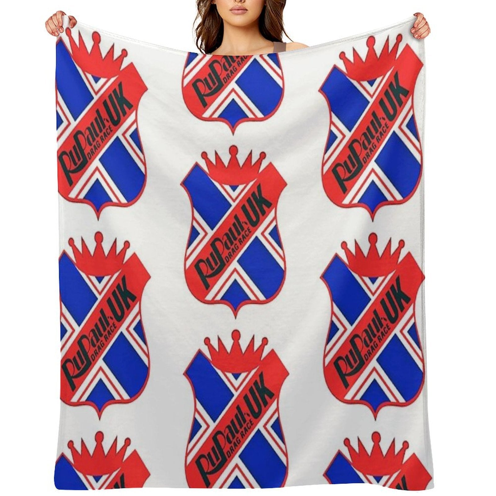 RuPeter Badge RuPaul’s Drag Race UK Lightweight Throw Blanket