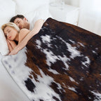 Wanderlust Cow Art Quick-dry Throw Blanket