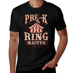 Pre-K Ringmaster PreK Teachers Pre-K Teacher Men Women Kids  Rolled Sleeves T-Shirt