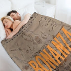 Poster Logo Bonanza Shrink-resistant Throw Blanket