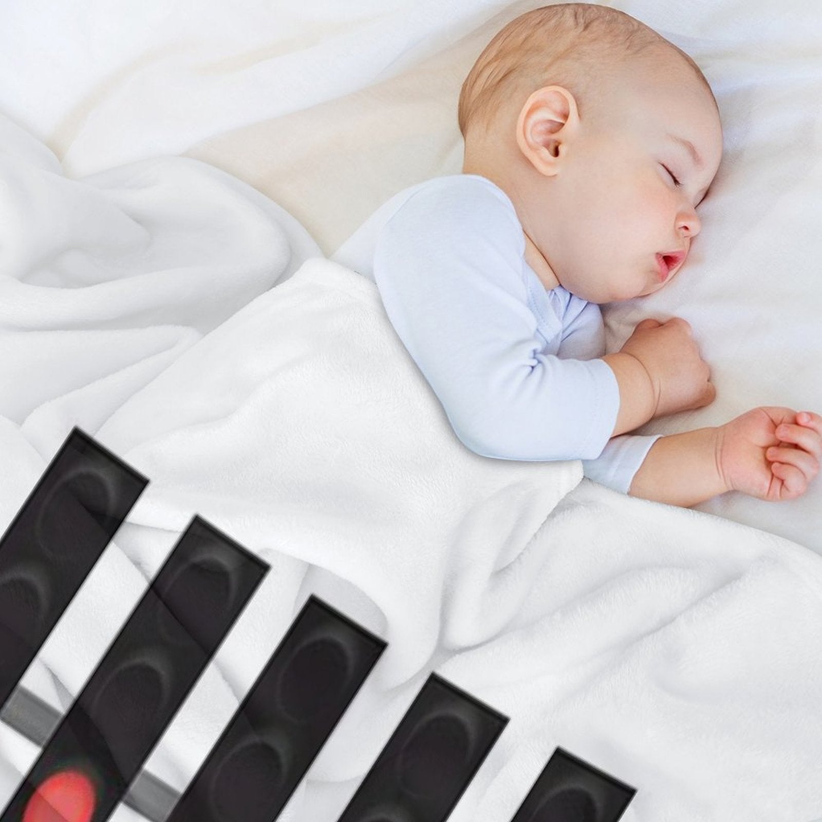 It's Lights Out And Away We Go Sustainable Throw Blanket