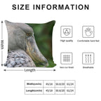 Shoebill Soft Warmth Comfort Throw Pillow