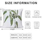 Australian Flora - Eucalyptus Gum Nuts Soft Gift Ready Throw Pillow