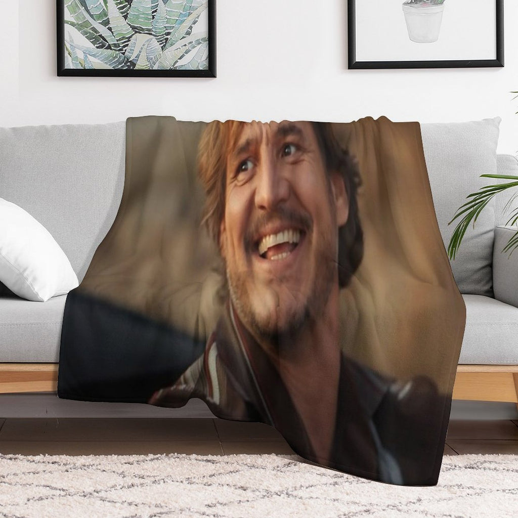 Unhinged Pedro Pascal All-season Throw Blanket