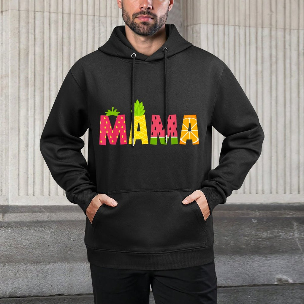 Funny Mama Fruitarian Lover Summer Nana Fruit Slice Men Women Relaxed Fit Hoodie