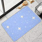 Sparkly Stars Pattern  Multi-Purpose Bath Mat