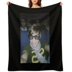 Louis Tomlinson Movie Theatre Selfie Meme Durable Throw Blanket
