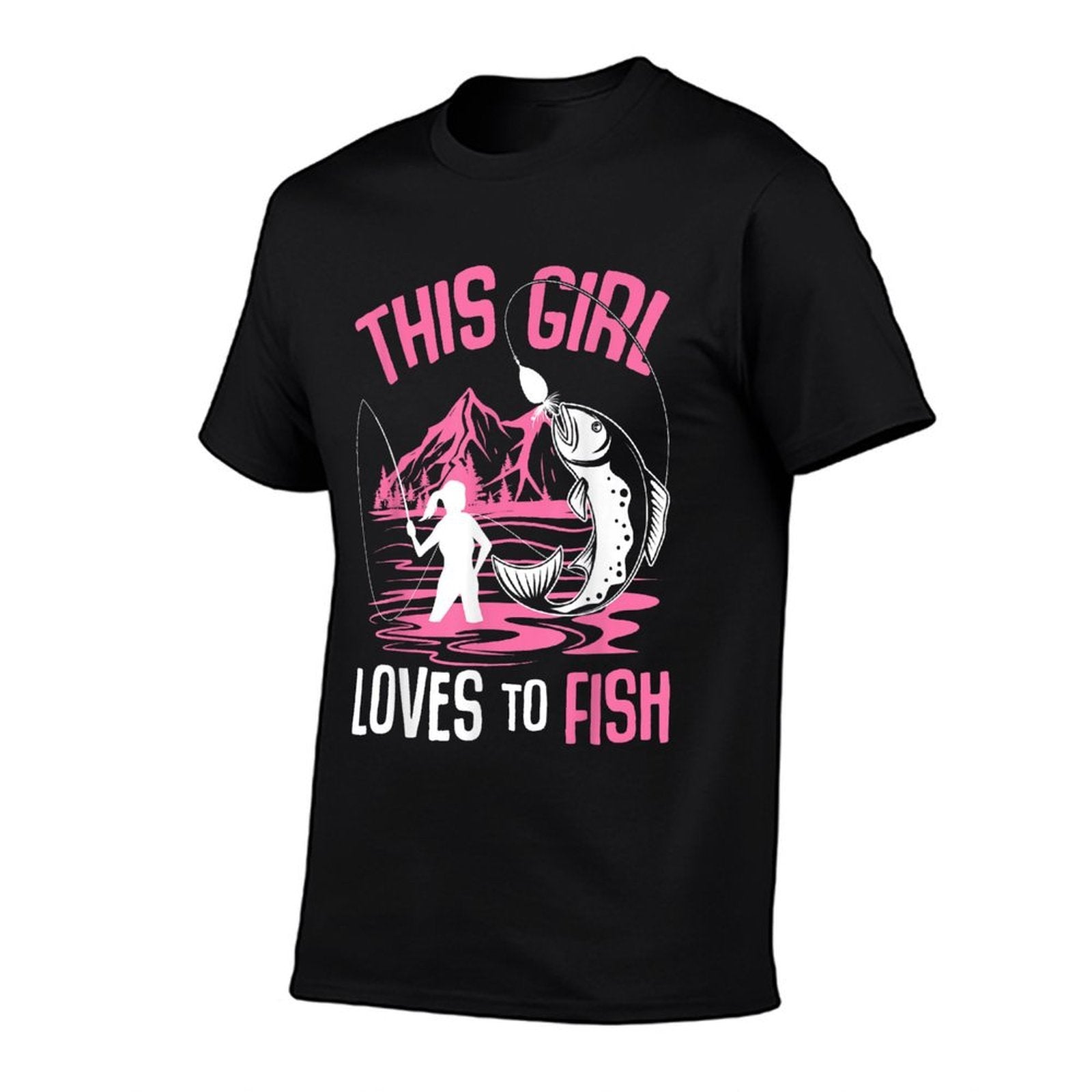 This Girl Loves To Fish Fishing Girls  Classic T-Shirt