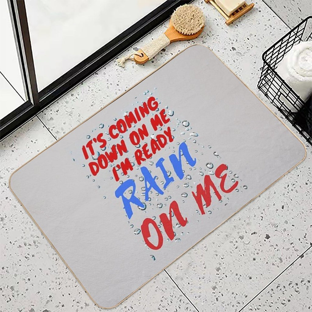RAIN ON ME  Easy Maintenance Bath Mat