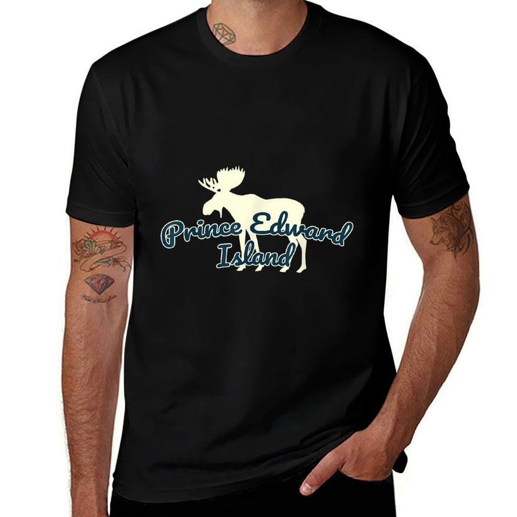 Prince Edward Island Moose - Souvenir Or Gift  Relaxed-fit T-Shirt