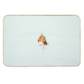 Royal Robin by Maria Tiqwah  Absorbent Bath Mat