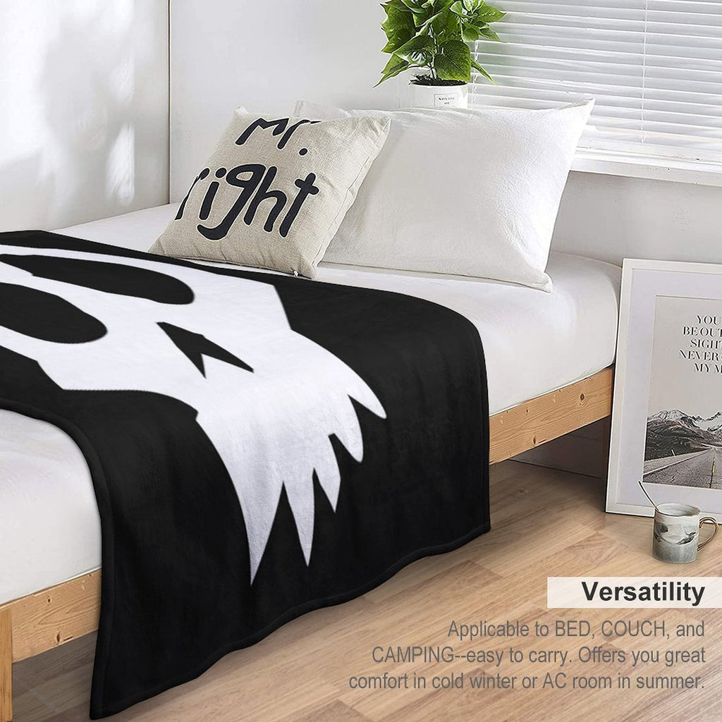 Sid Phillips Skull All-season Throw Blanket