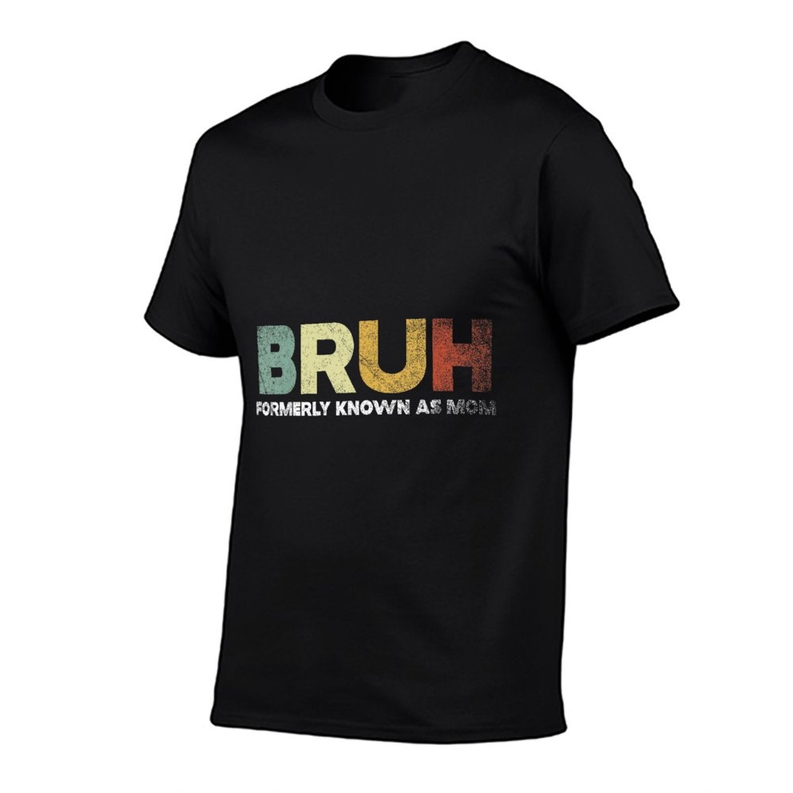 Bruh Formerly Known As Mom  Oversized Silhouette T-Shirt