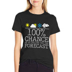 Weather Enthusiasts Cool Weatherman Meteorologist Men Women  High-quality Stitching T-Shirt