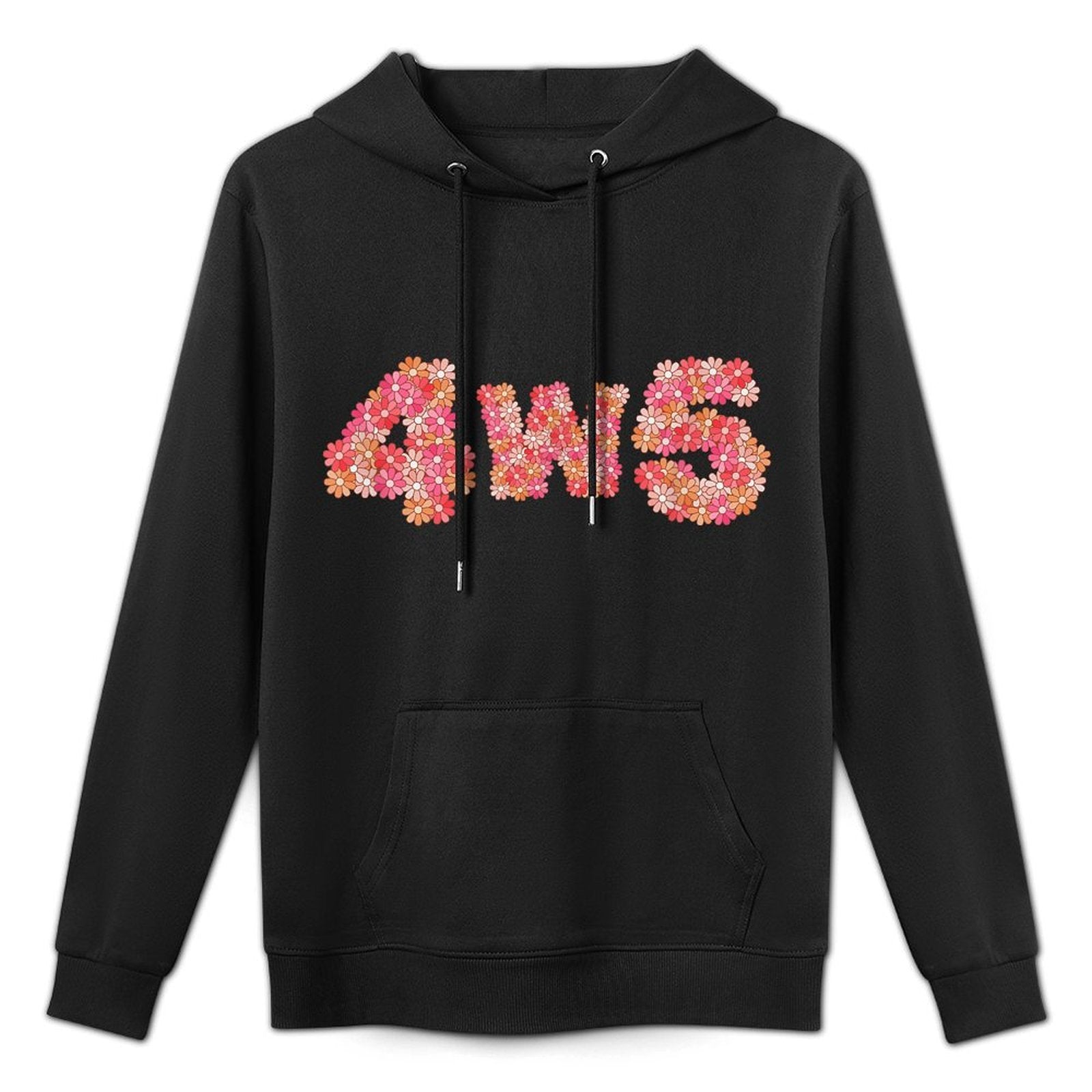Enneagram 4w5 Type 4 Wing 5 Individualist Romantic Daisies Cotton-Polyester Blend Hoodie