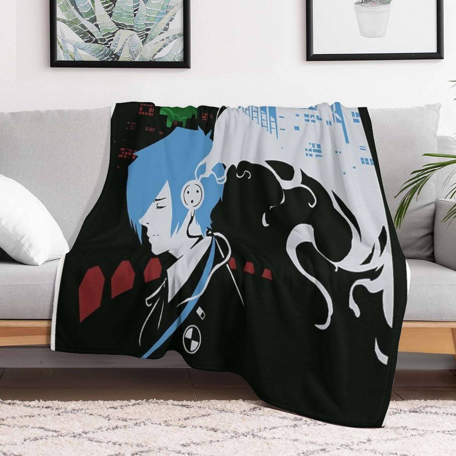 Burn My Dread Sustainable Throw Blanket