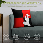 Quinn Pattern 2 Soft Reinforced Edging Throw Pillow