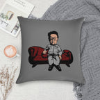 King Of North Korea Soft Skin-Friendly Throw Pillow