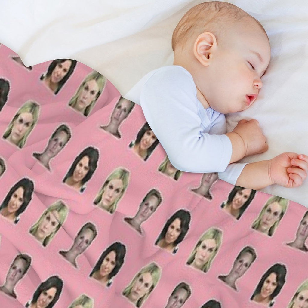 The Mugshot Housewives of New York City - For Fans of RHONY And Bravo TV All-season Throw Blanket