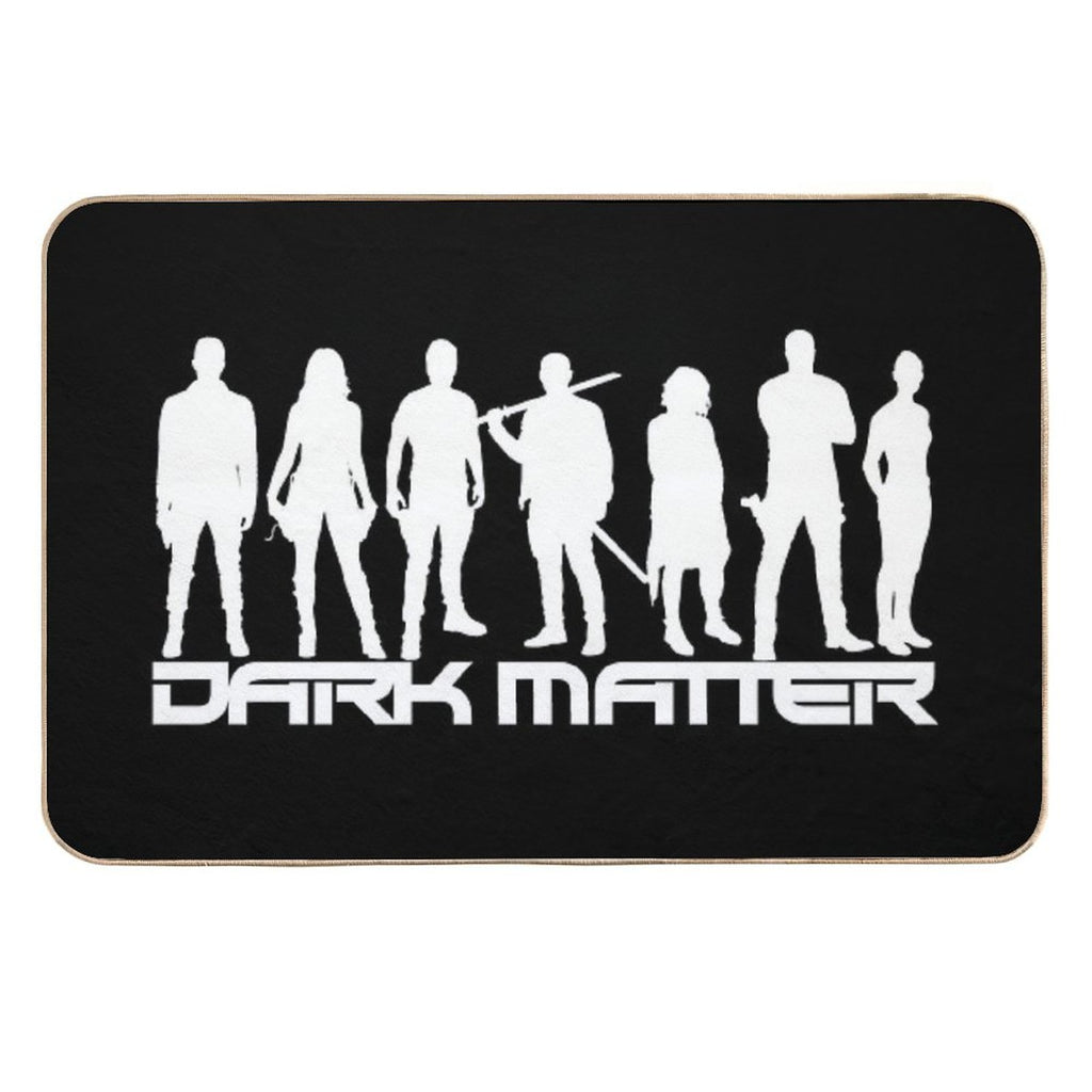 Dark Matter -  Crew Silhouettes (w)  Rapid-Drying Bath Mat