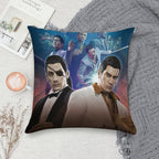 Yakuza 0 Poster Soft Short Plush Fabric Throw Pillow
