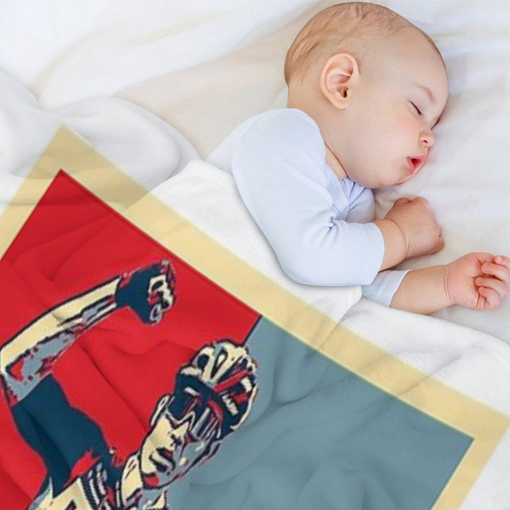 Wout Van Aert Go Wout Durable Throw Blanket