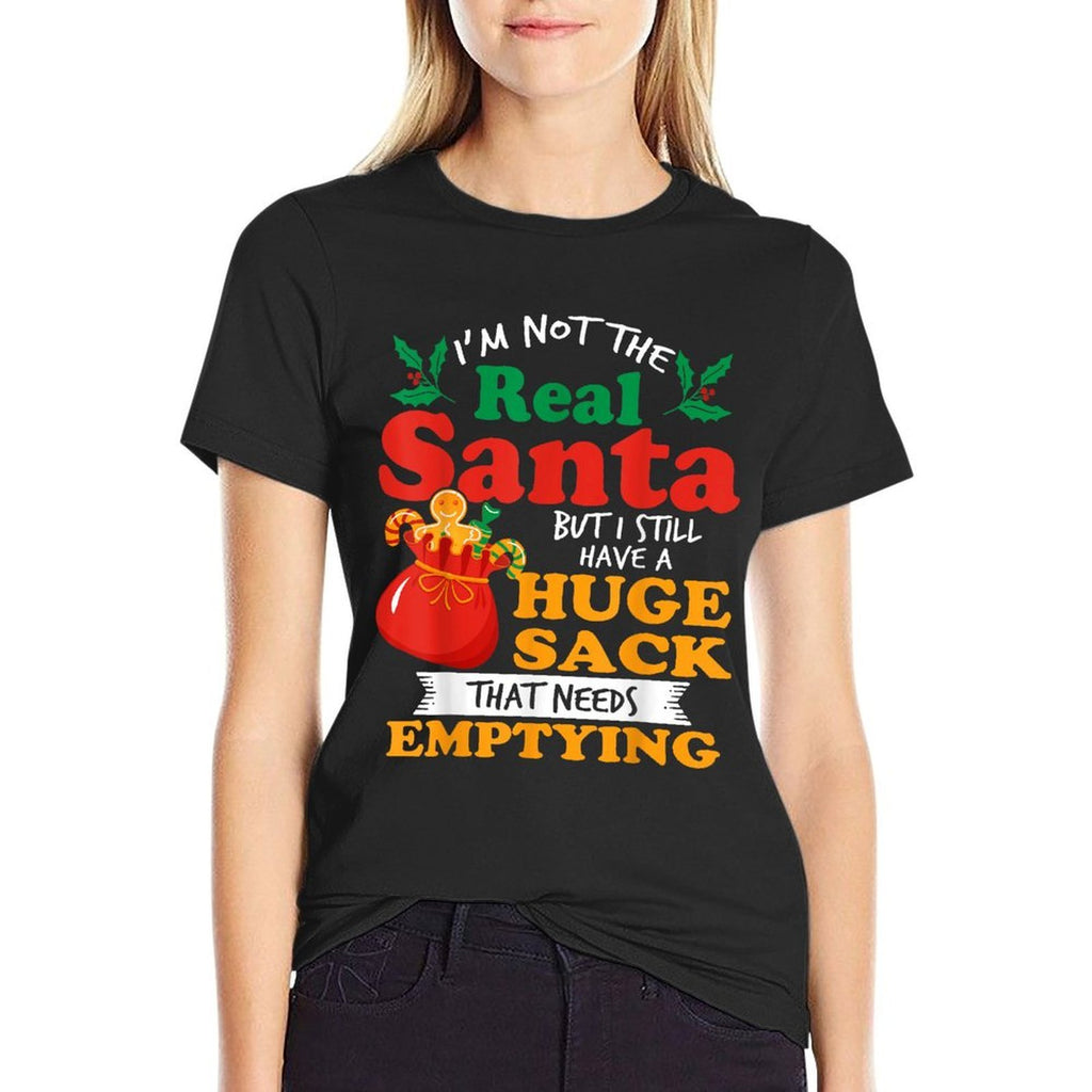 Inappropriate I Have A Big Package for You Men Dirty Santa  Rolled Sleeves T-Shirt
