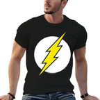 The Flash Logo T  High-quality Stitching T-Shirt