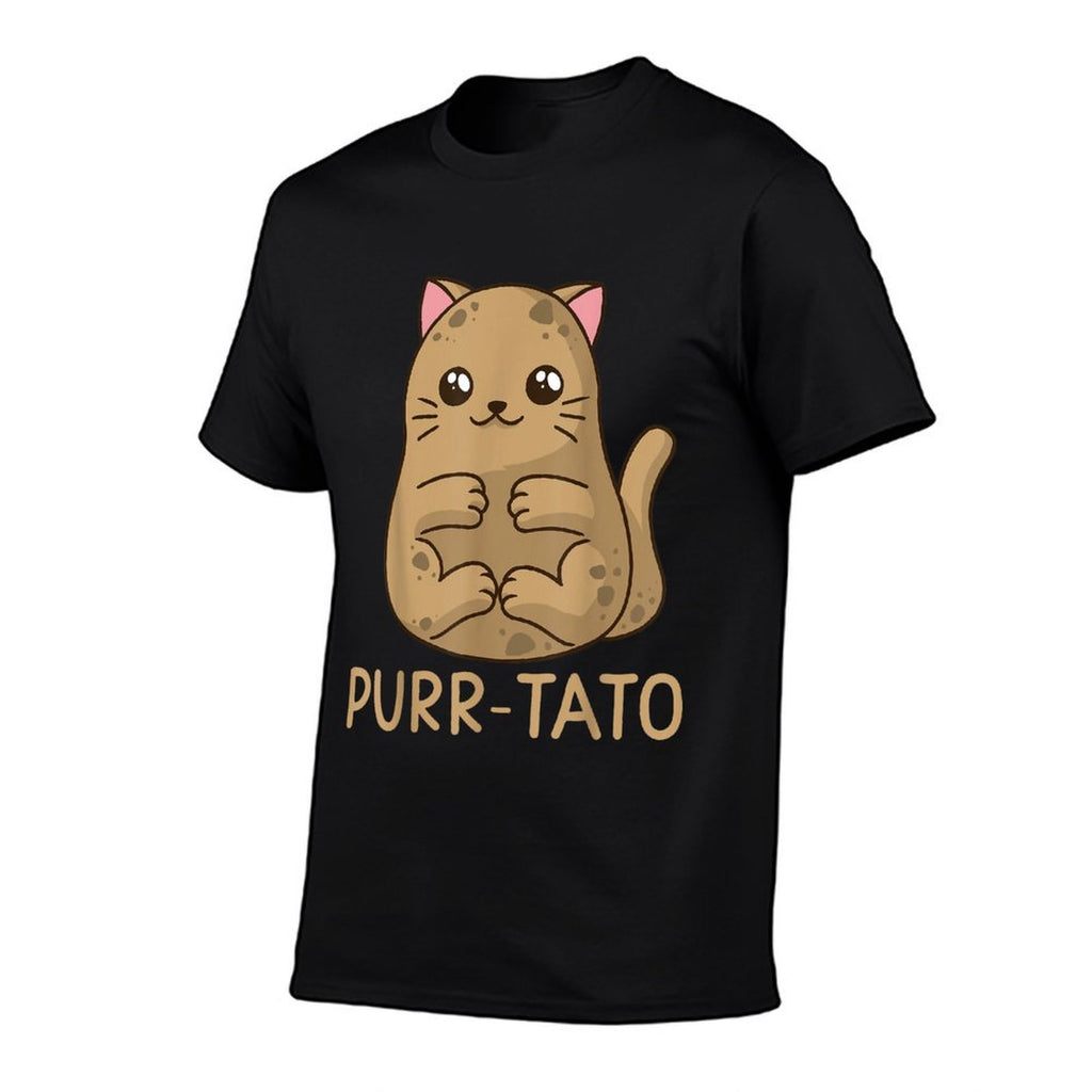 Purrtato Cat Potato Cat Lover Idaho Potatoes  Eco-friendly Material T-Shirt