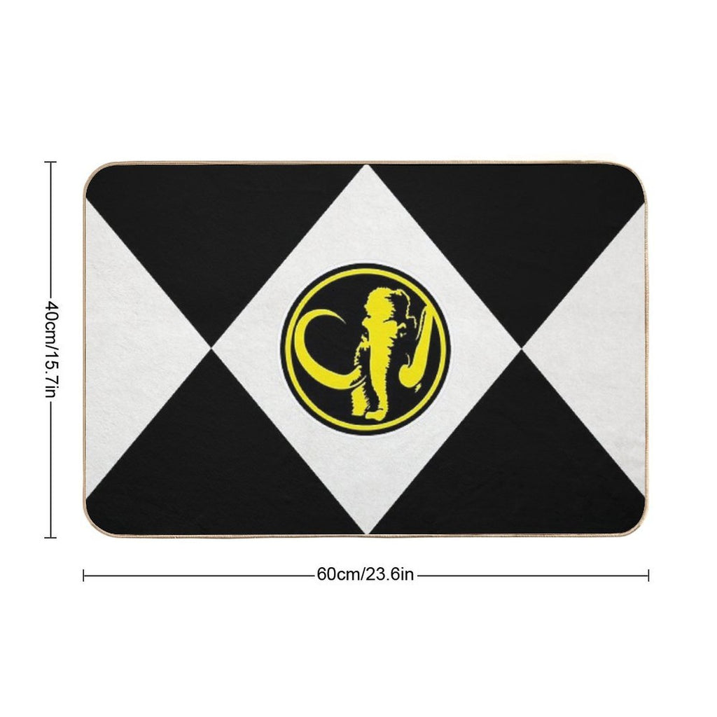 Mastodon Dinozord  Easy Maintenance Bath Mat