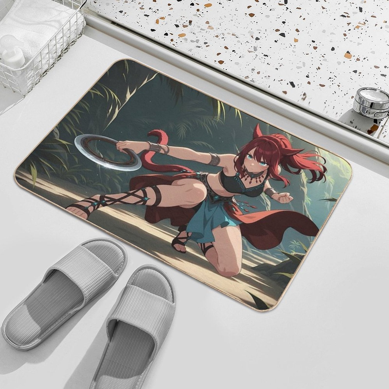 FF14 Dancer  Absorbent Bath Mat