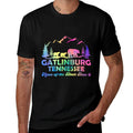 Cute Gatlinburg Tennessee Bear Great Smoky Mountains Tie Dye  Moisture-wicking T-Shirt