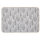 Lavender Flowers, Bunch of Flowers. Spring Lavender Beauty  Odorless Bath Mat