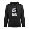 Bruh Meme Hip Hop Teddy Bear Funny Boysns Mensnager Layering Staple Hoodie
