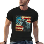 Angus Rancher USA American Cow  Slim-fit Cut T-Shirt