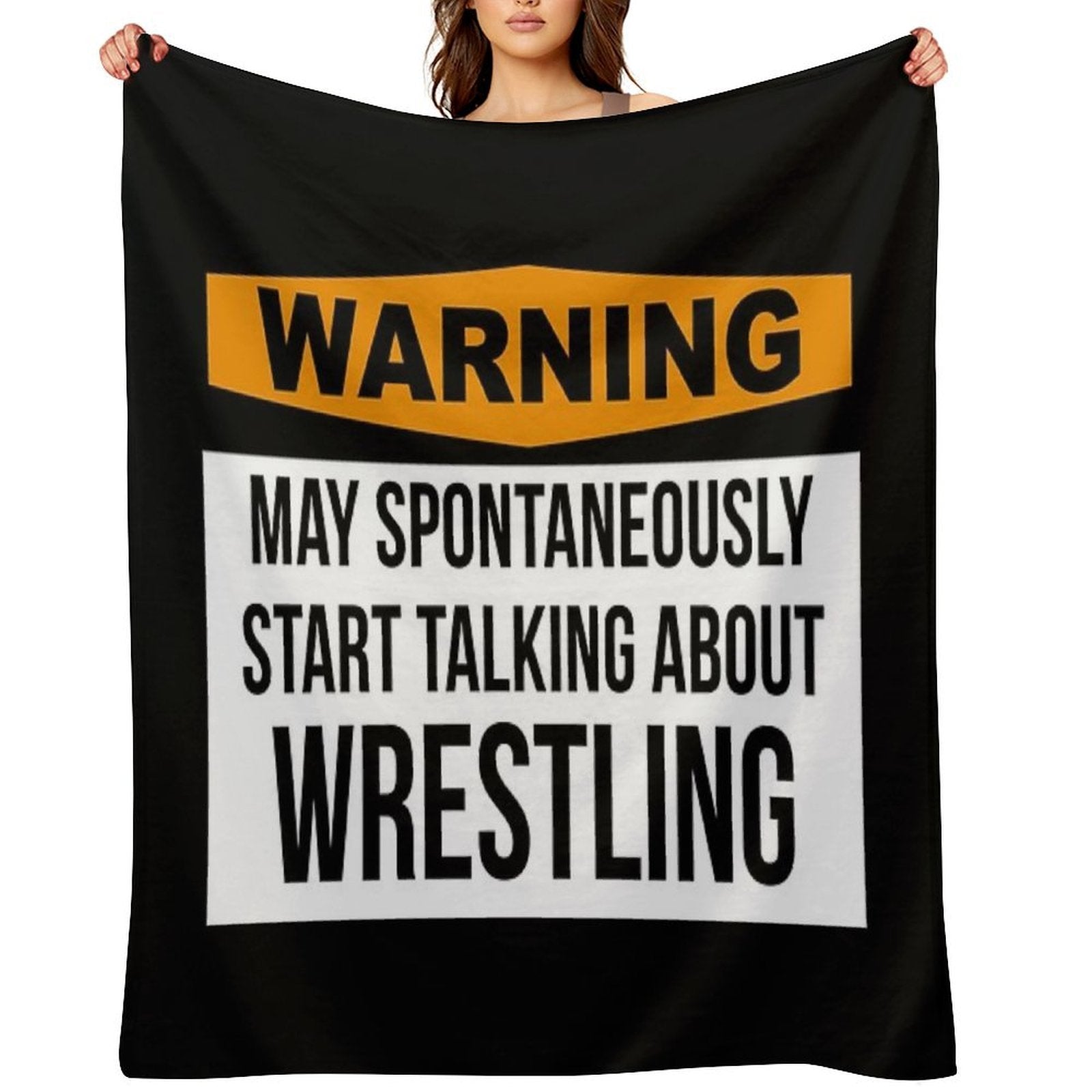 Wrestling All-season Throw Blanket
