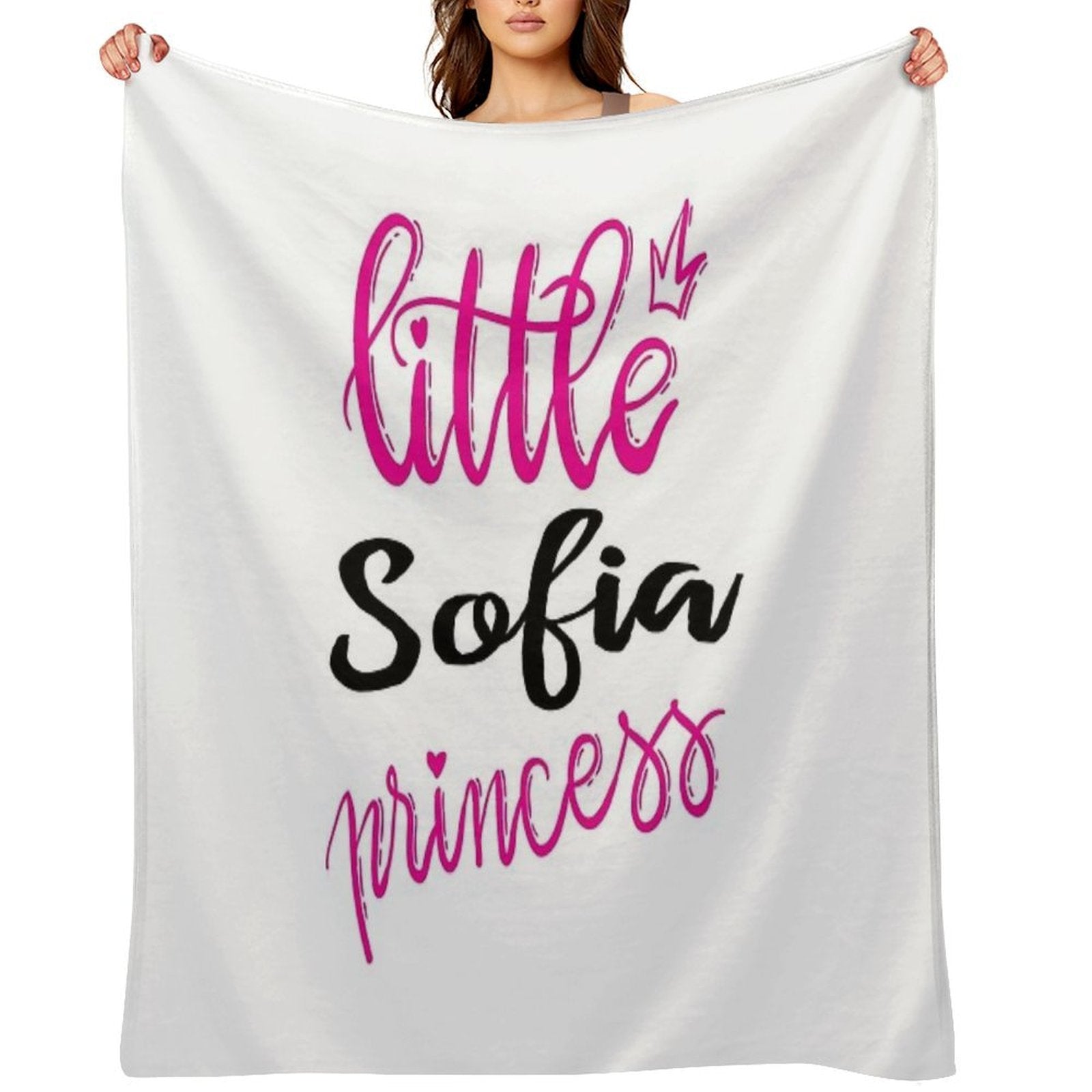 Little Sofia Princess Gift-ready Throw Blanket