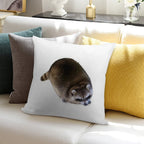 Fat Raccoon Soft Anti-Pilling Throw Pillow