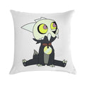 Sitting King The Owl House Soft High-Density Material Throw Pillow