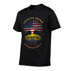 American Grown With Ecuadorian Roots Tree USA Gifts  Eco-friendly Material T-Shirt