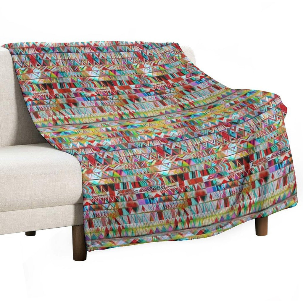Composition 24 2 Eco-conscious Throw Blanket